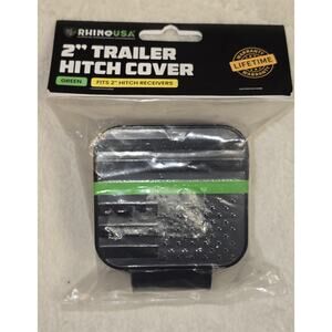 Rhino USA American Flag Trailer Hitch Cover for 2 Inch Receivers